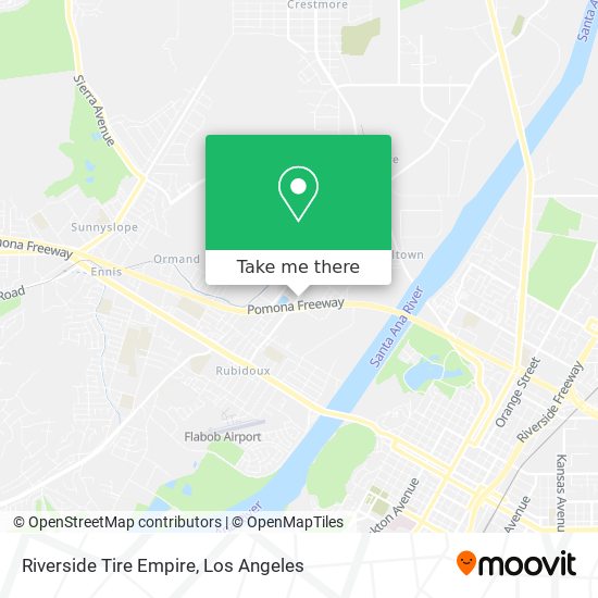 Mapa de Riverside Tire Empire