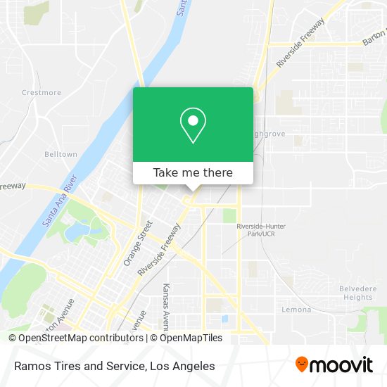 Mapa de Ramos Tires and Service