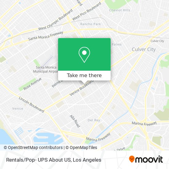 Rentals/Pop- UPS About US map