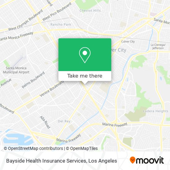 Bayside Health Insurance Services map