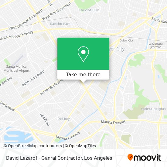 Mapa de David Lazarof - Ganral Contractor