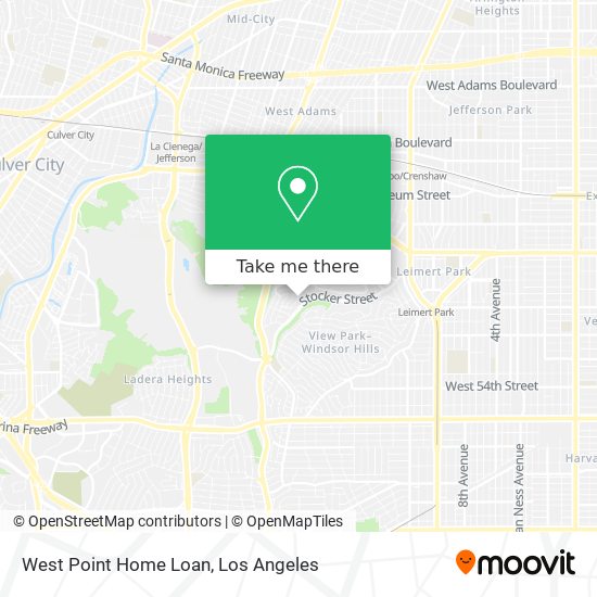 West Point Home Loan map