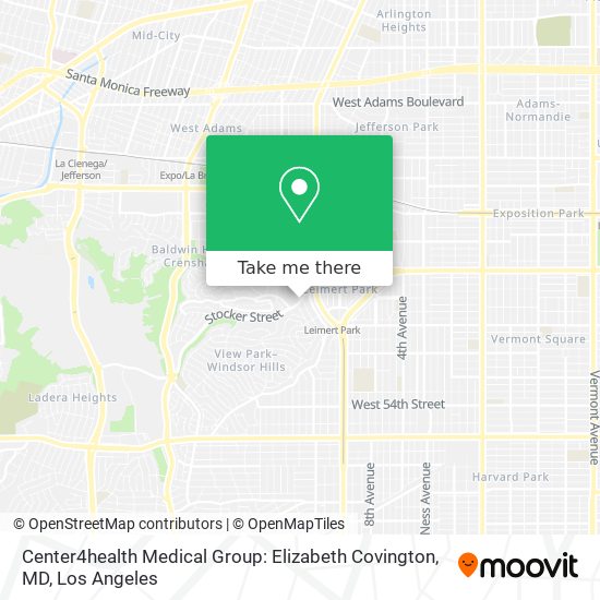 Center4health Medical Group: Elizabeth Covington, MD map