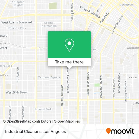 Industrial Cleaners map