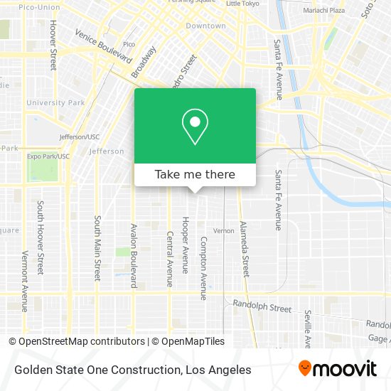 Golden State One Construction map