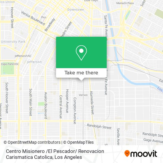 Centro Misionero /El Pescador/ Renovacion Carismatica Catolica map