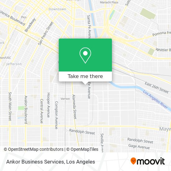 Ankor Business Services map