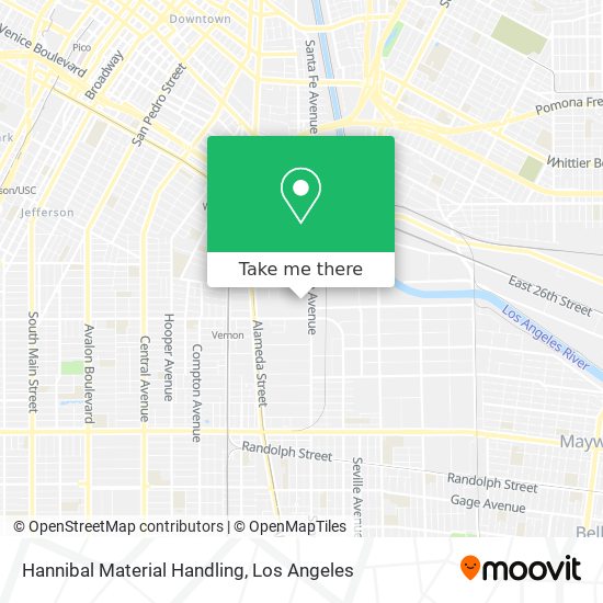 Mapa de Hannibal Material Handling