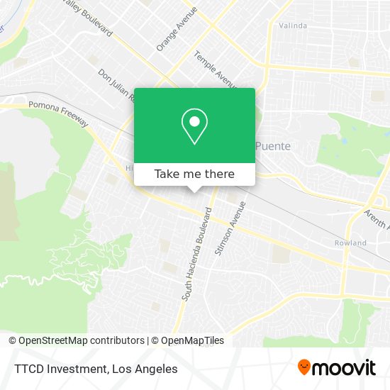 Mapa de TTCD Investment