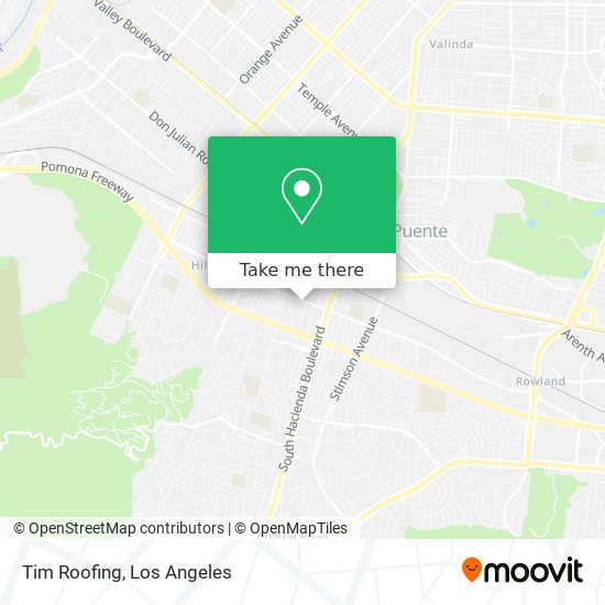 Tim Roofing map