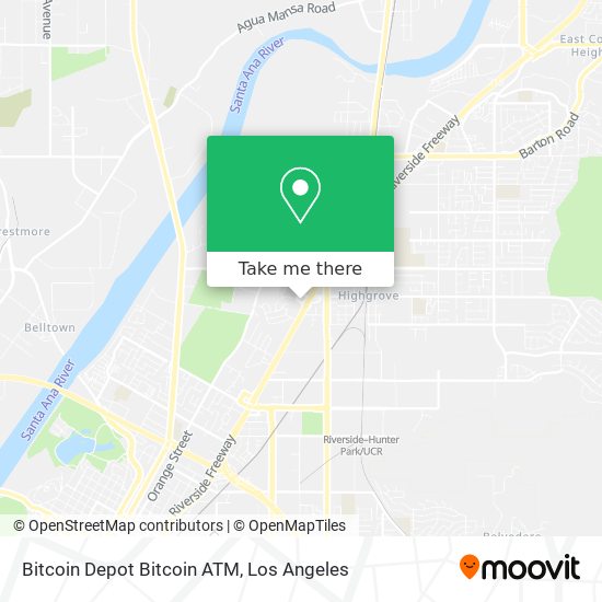 Mapa de Bitcoin Depot Bitcoin ATM