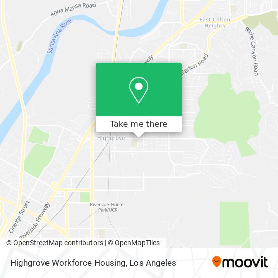 Highgrove Workforce Housing map