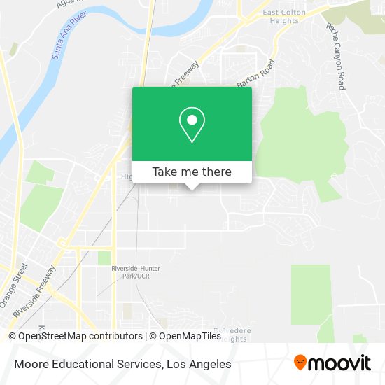 Moore Educational Services map