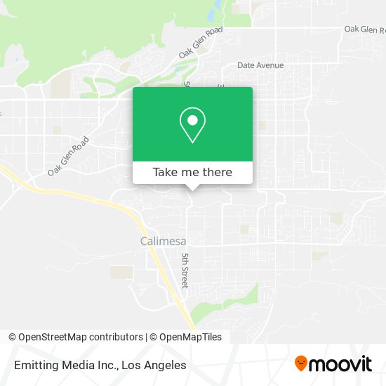 Emitting Media Inc. map