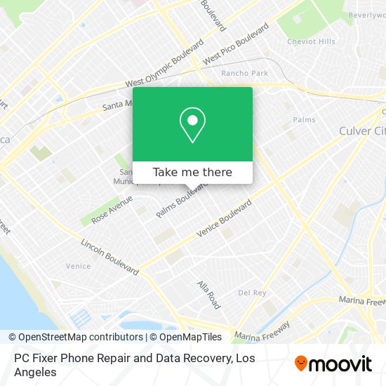PC Fixer Phone Repair and Data Recovery map