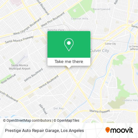 Mapa de Prestige Auto Repair Garage