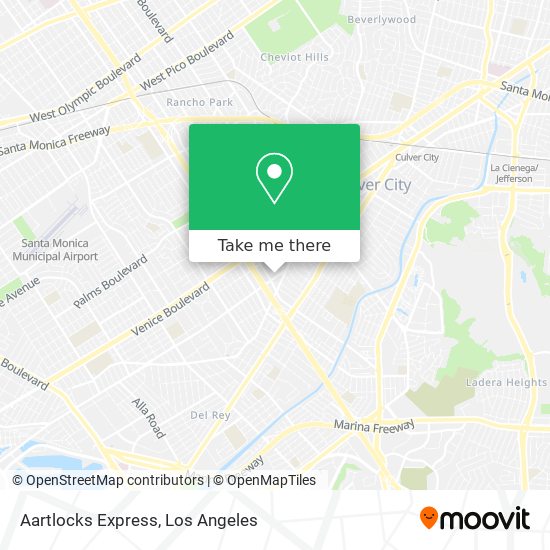 Mapa de Aartlocks Express