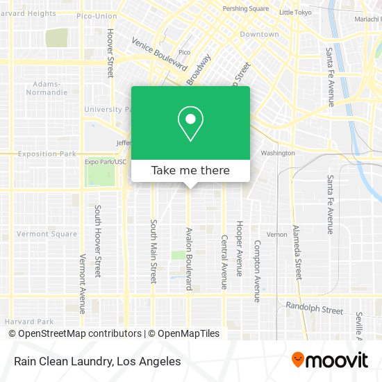 Rain Clean Laundry map