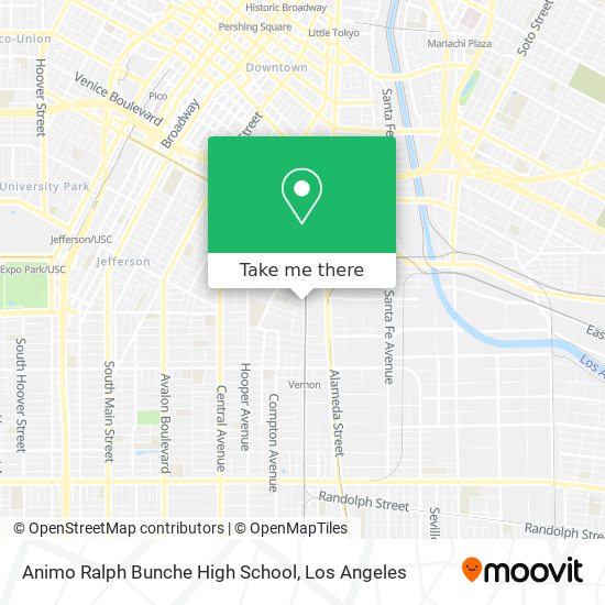 Mapa de Animo Ralph Bunche High School