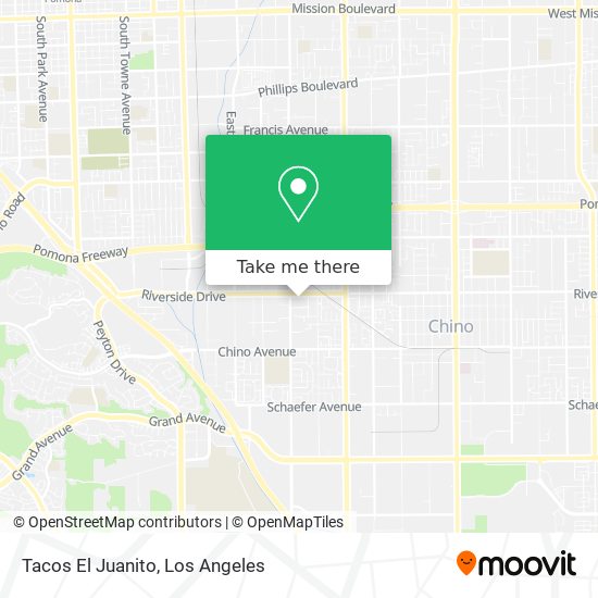 Mapa de Tacos El Juanito