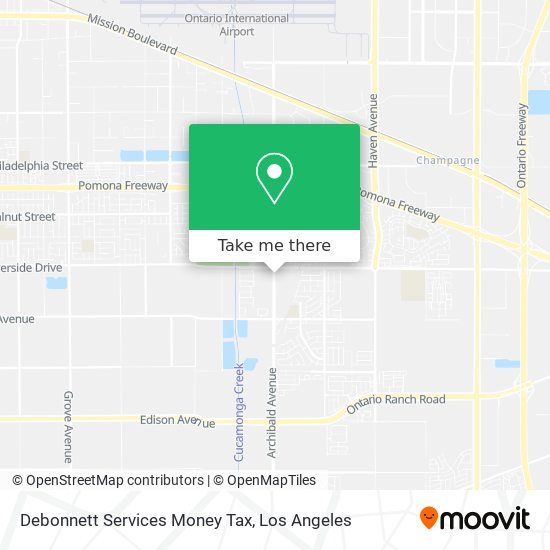 Debonnett Services Money Tax map