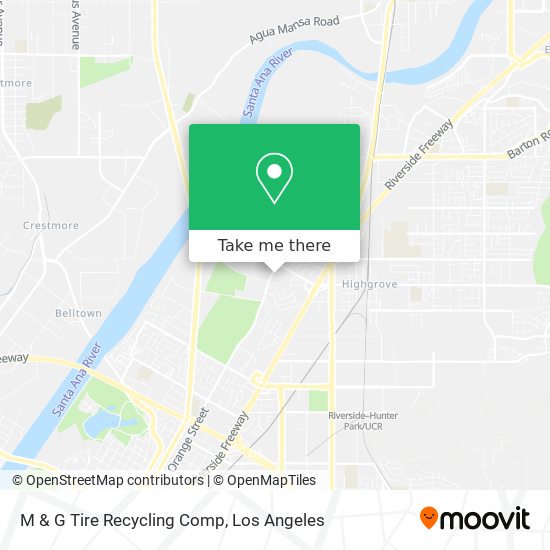 Mapa de M & G Tire Recycling Comp