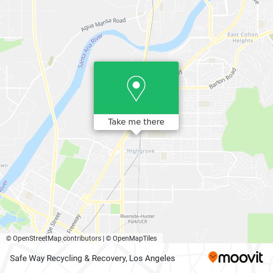 Mapa de Safe Way Recycling & Recovery