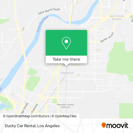 Mapa de Ducky Car Rental