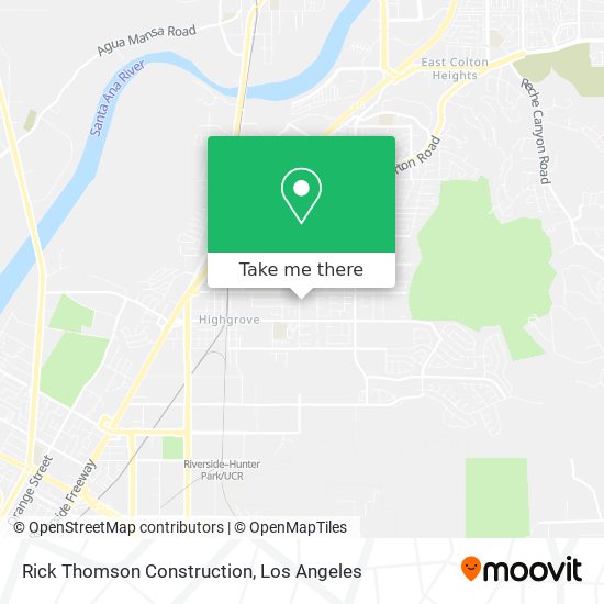Rick Thomson Construction map