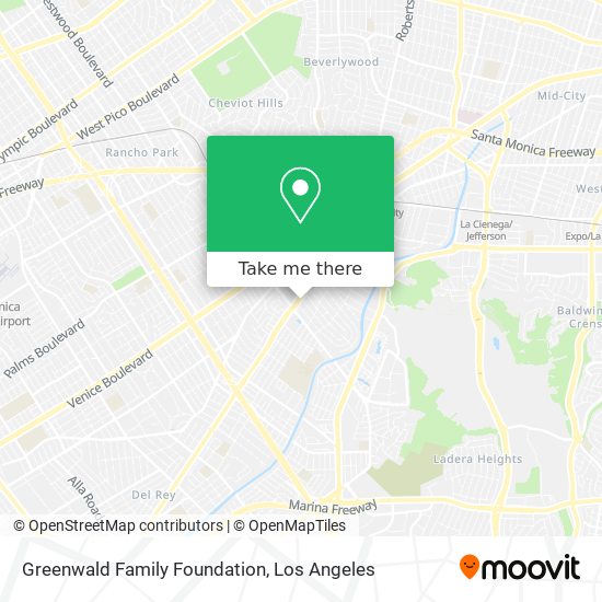 Mapa de Greenwald Family Foundation