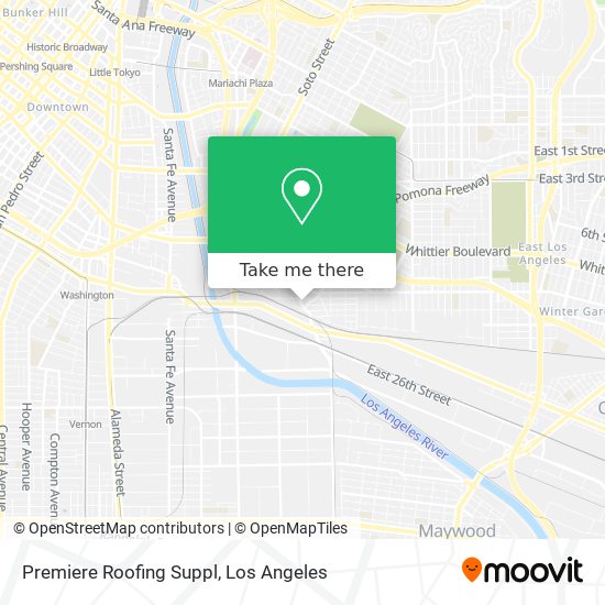 Premiere Roofing Suppl map