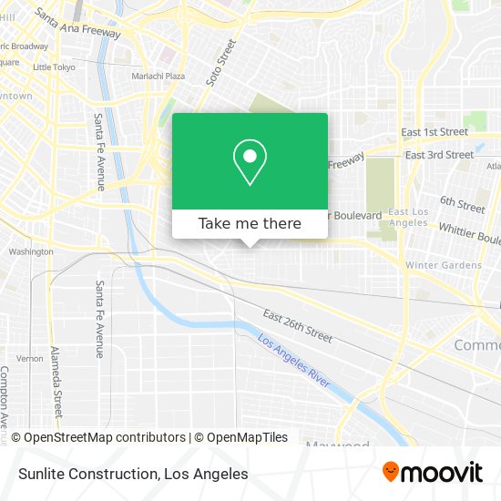 Sunlite Construction map