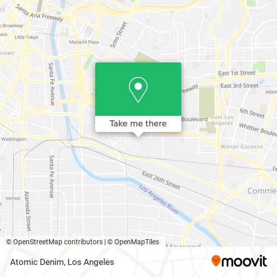 Atomic Denim map