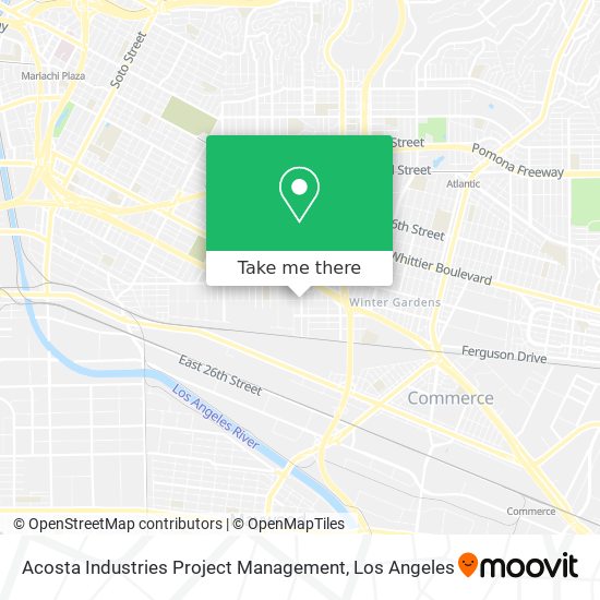 Mapa de Acosta Industries Project Management