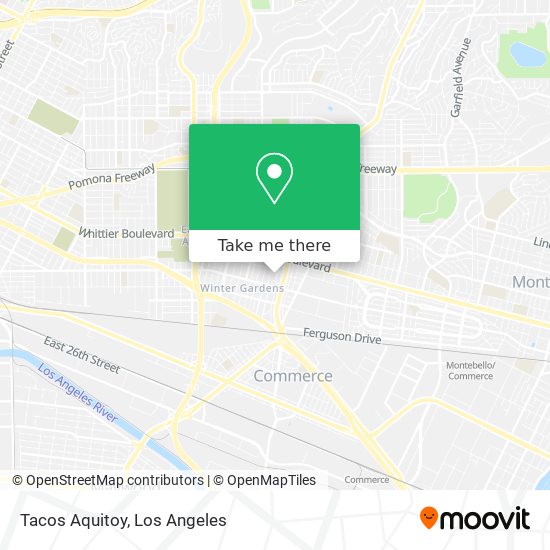 Tacos Aquitoy map