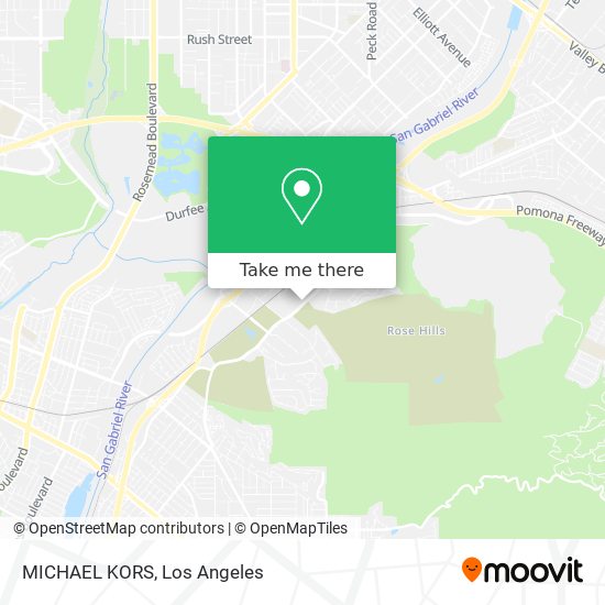 MICHAEL KORS map