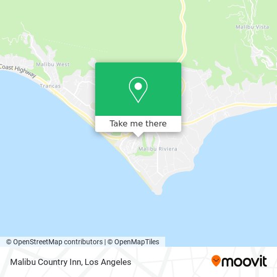 Malibu Country Inn map