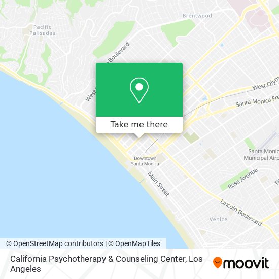 California Psychotherapy & Counseling Center map