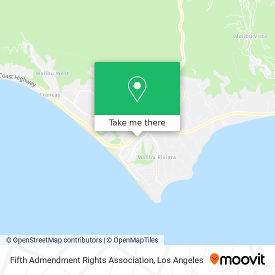 Fifth Admendment Rights Association map