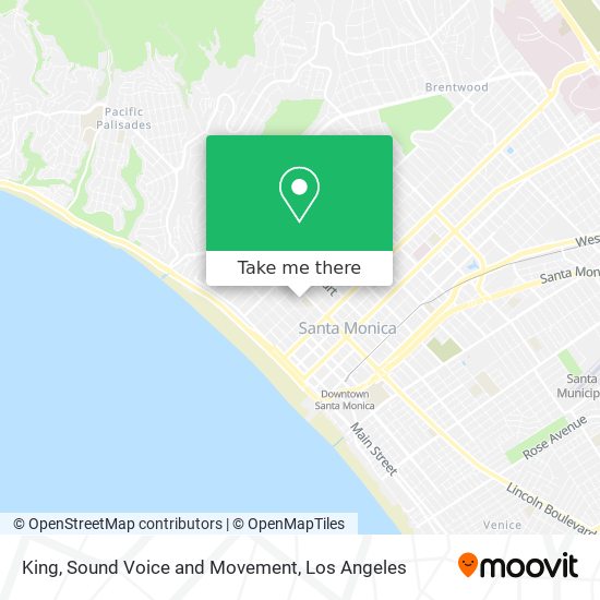 Mapa de King, Sound Voice and Movement