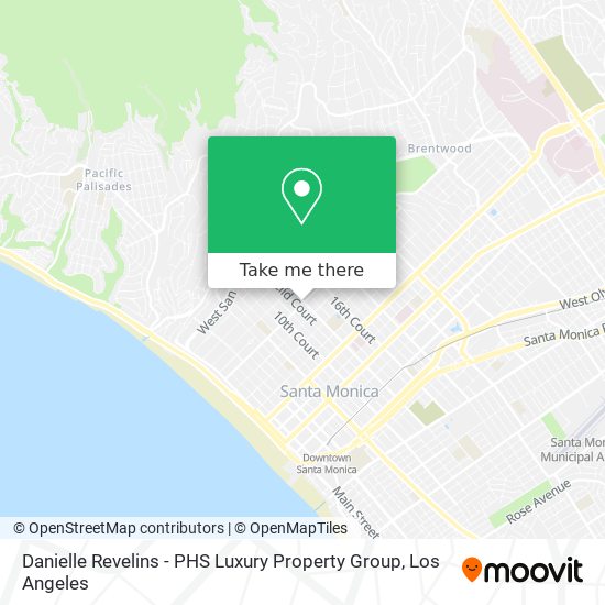 Mapa de Danielle Revelins - PHS Luxury Property Group