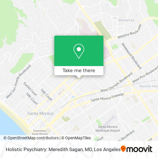 Holistic Psychiatry: Meredith Sagan, MD map