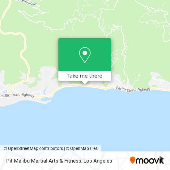 Mapa de Pit Malibu Martial Arts & Fitness