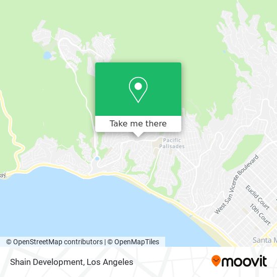 Shain Development map