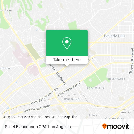 Shael B Jacobson CPA map