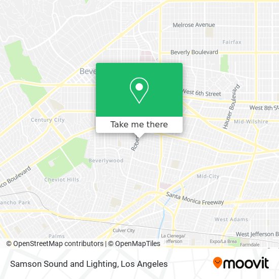 Mapa de Samson Sound and Lighting