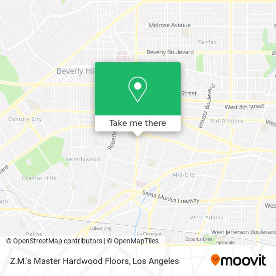 Z.M.'s Master Hardwood Floors map