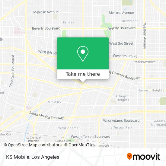 KS Mobile map