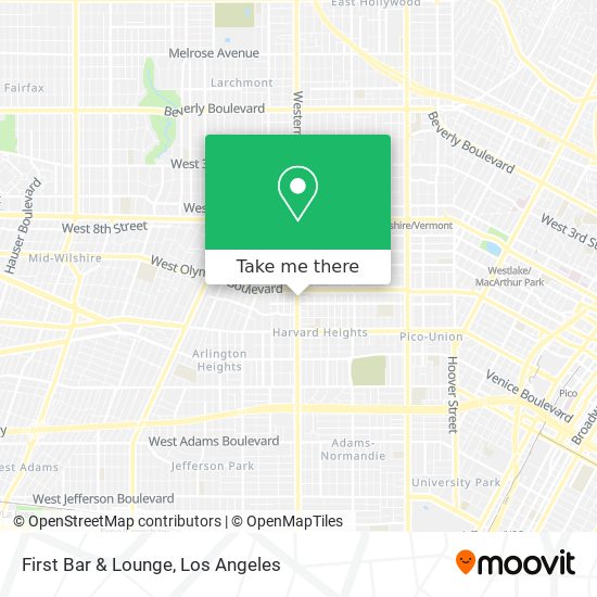 First Bar & Lounge map