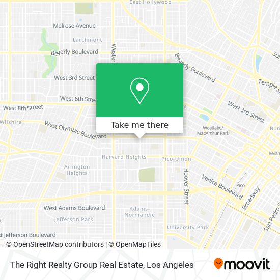 The Right Realty Group Real Estate map